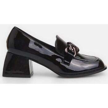 Chaussures Femme Escarpins Bata Mocassins pour femme avec talon moyen Noir