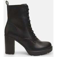 Chaussures Femme Boots Bata Bottines à lacets pour femme à talons Noir