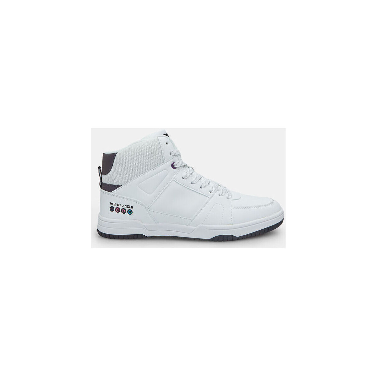Chaussures Baskets mode North Star Sneakers pour homme montantes North Blanc