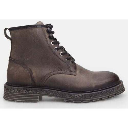Chaussures Boots Bata Bottines pour homme en cuir Unisex Gris