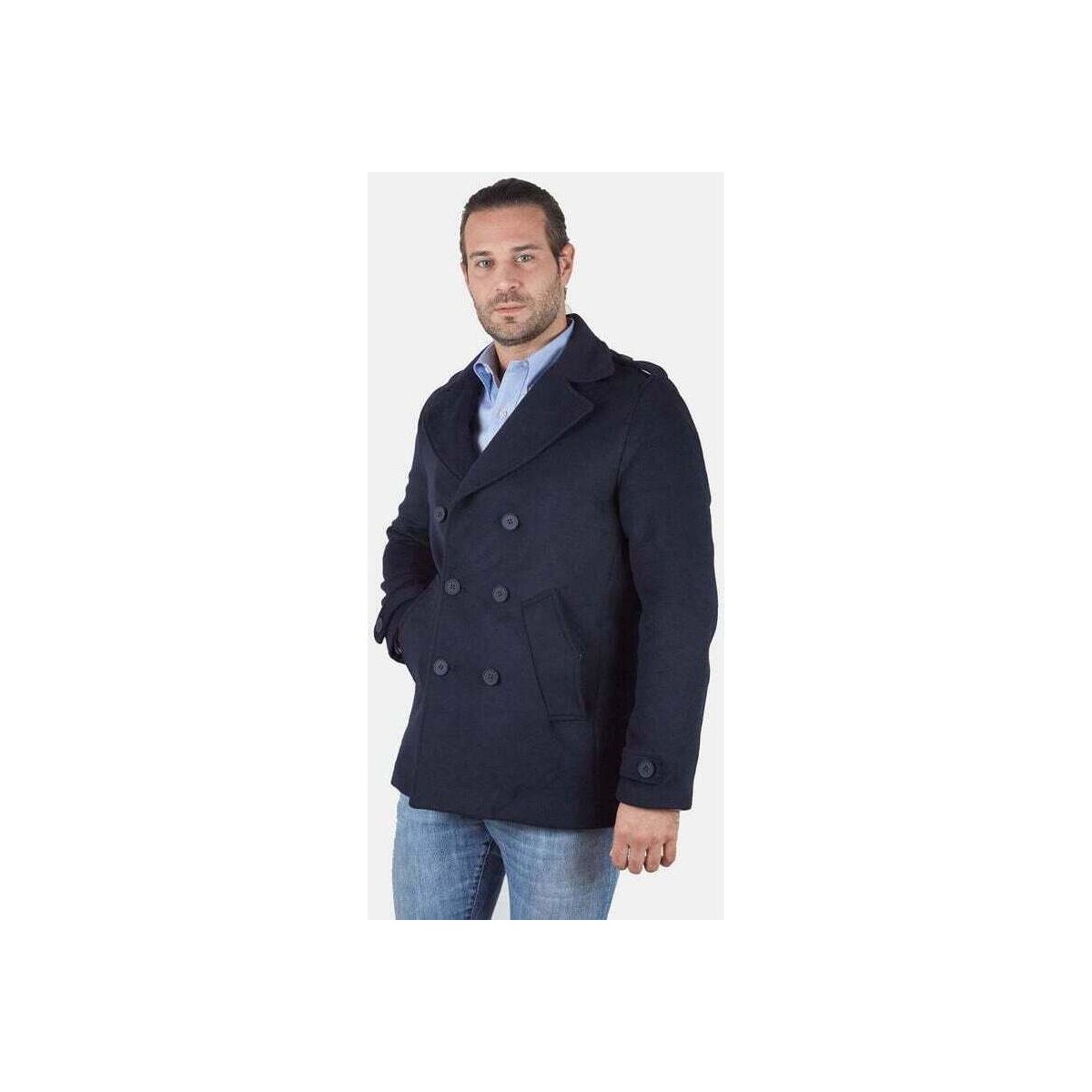 Vêtements Vestes Bata Manteau pour homme Unisex Bleu