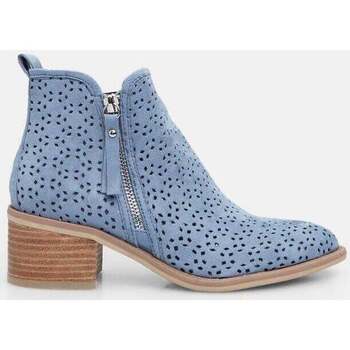 Chaussures Femme Boots Bata bottines pour femme avec talon de Bleu