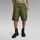 Vêtements Homme Shorts / Bermudas G-Star Raw D08566-D384 ROVIZ ZIO RLXD SHORT-B230 SHADOW OLIVE Vert