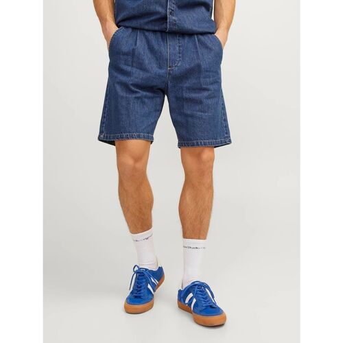 Vêtements Homme Shorts / Bermudas Veste En Jean Femme Stevie 12250090 TONY-BLUE DENIM Bleu