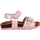 Chaussures Fille Sandales et Nu-pieds Geox Sandale Cuir  Chalki B922RA 000NF Rose