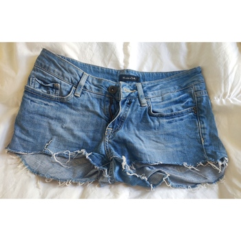 Vêtements Femme Shorts / Bermudas Massimo Dutti Short en jean Massimo dutti Bleu