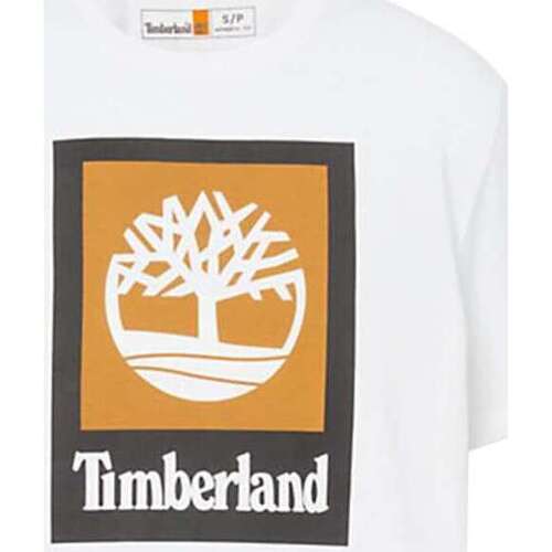 Vêtements Homme T-shirts manches courtes Timberland 163493VTPE24 Blanc