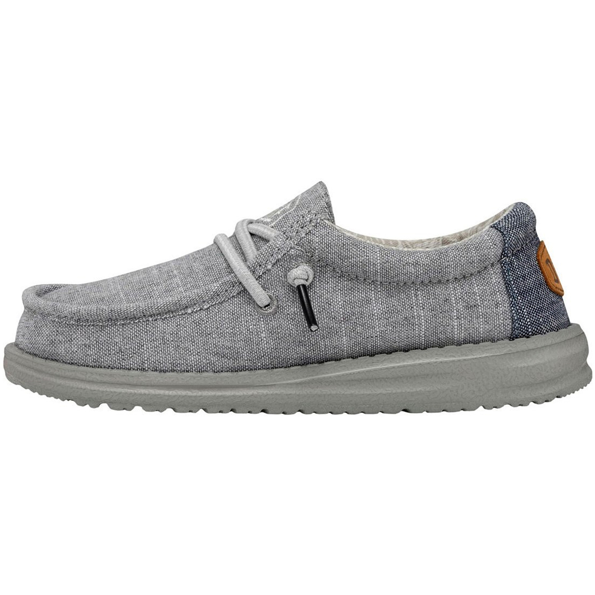 Chaussures Enfant Baskets mode HEY DUDE 40040-1IS Gris