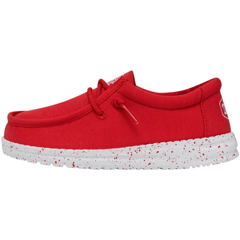 Chaussures Enfant Baskets mode HEY DUDE 40044-610 Rouge