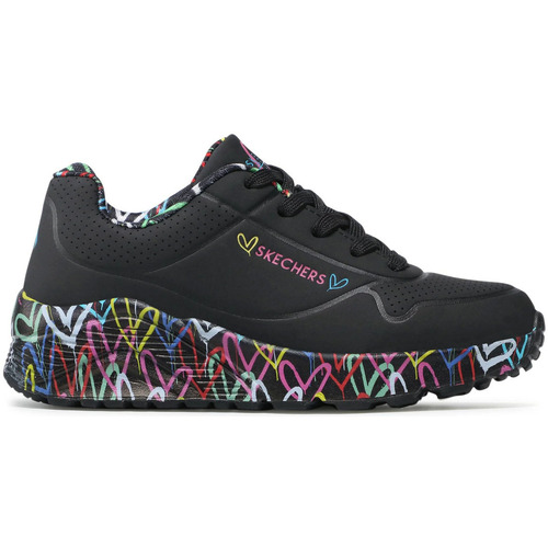 Chaussures Enfant Baskets mode Skechers 314976L BKMT Noir