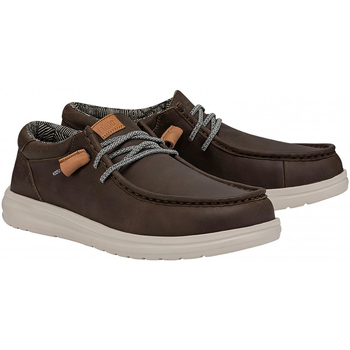 Chaussures Homme Baskets mode HEYDUDE 40175-030 Marron