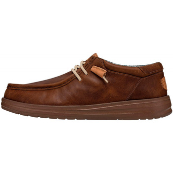 Chaussures Homme Baskets mode HEYDUDE 40175-255 Marron