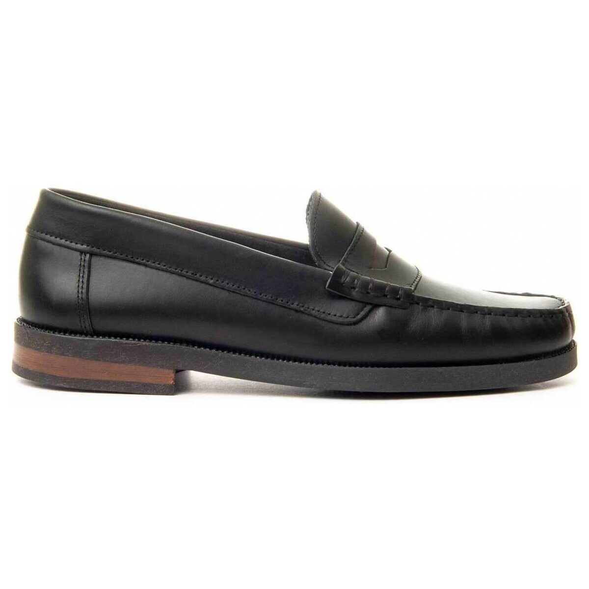 Chaussures Homme Mocassins Purapiel 89147 Noir