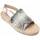 Chaussures Femme Sandales et Nu-pieds Leindia 89363 Gris