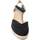 Chaussures Femme Espadrilles Leindia 89384 Noir