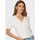 Vêtements Femme T-shirts & Polos Only 15311005 CARO Blanc