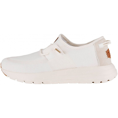 Chaussures Homme Baskets mode HEY DUDE 41292-143 Blanc