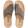 Chaussures Femme Sandales et Nu-pieds Gabor Sandales en cuir velours à talon compensé Beige