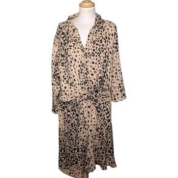 robe courte new look  robe courte  46 - t6 - xxl marron 