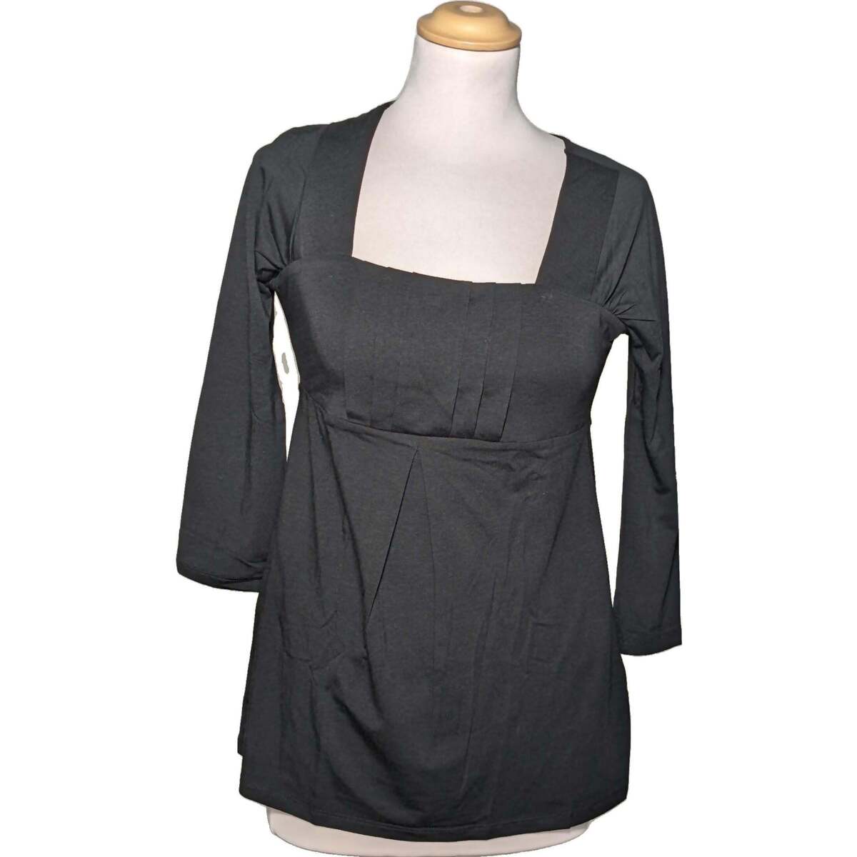 Vêtements Femme T-shirt molto traspirante top manches longues  36 - T1 - S Noir Noir
