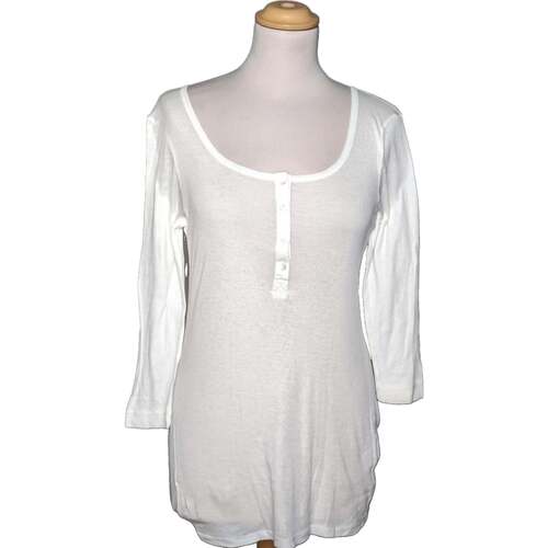 Vêtements Femme T-shirts & Polos Ikks top manches longues  40 - T3 - L Blanc Blanc