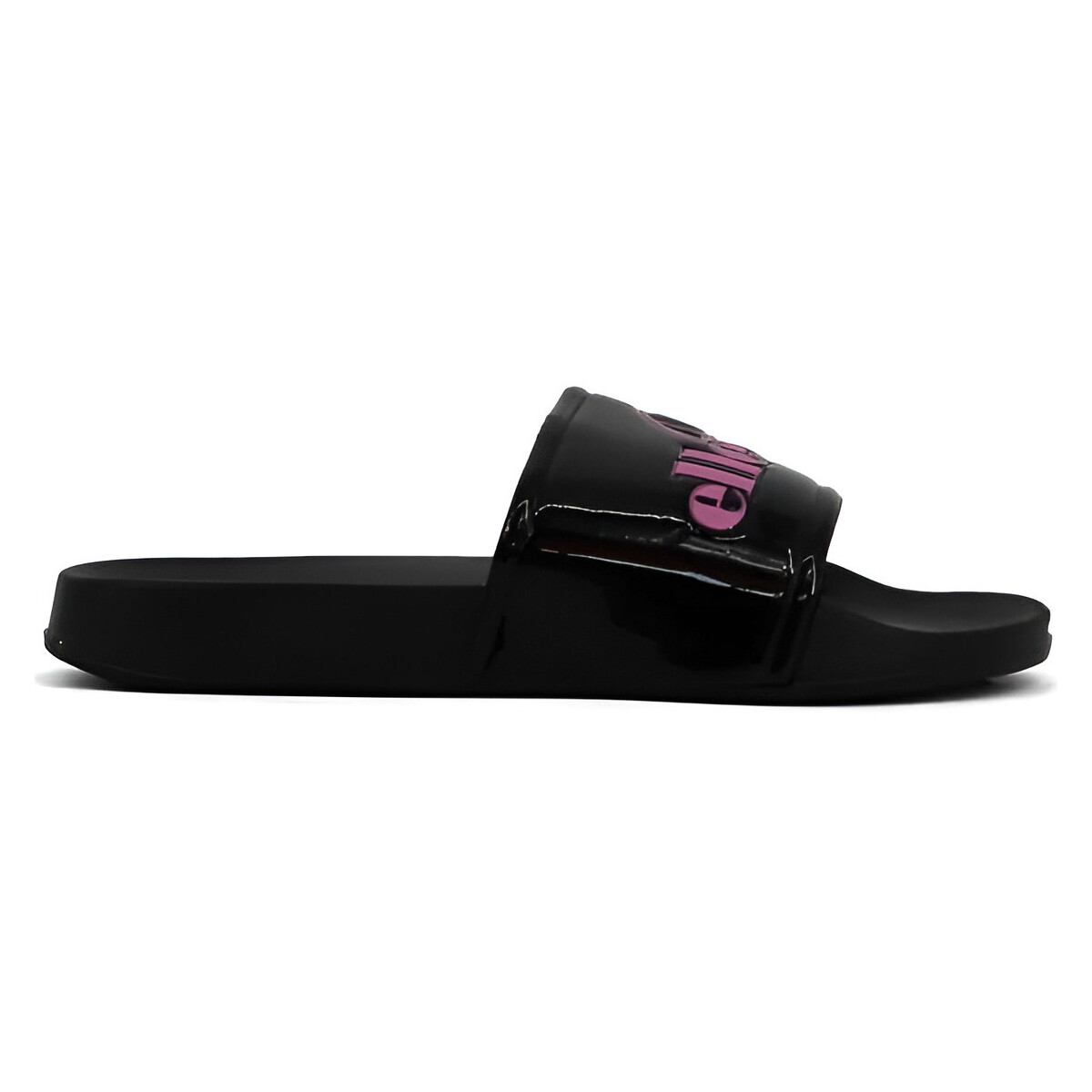 Chaussures Femme Tongs Ellesse - Claquettes - noire et rose Noir
