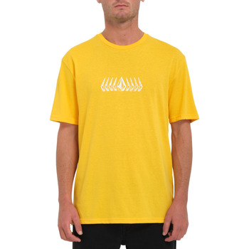 Vêtements Homme T-shirts manches courtes Volcom Camiseta  Faztone - Citrus Jaune