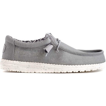 Chaussures Homme Derbies & Richelieu HEY DUDE WALLY EASY Gris