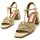 Chaussures Femme Sandales et Nu-pieds Maria Mare 68455 Doré