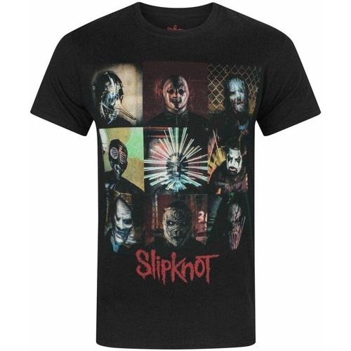 Vêtements Homme T-shirts manches longues Slipknot NS8166 Noir