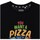 Vêtements Homme T-shirts manches longues Teenage Mutant Ninja Turtles You Want A Pizza This Noir