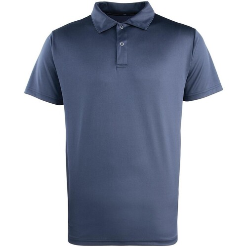 Vêtements T-shirts & Polos Premier Coolchecker Bleu