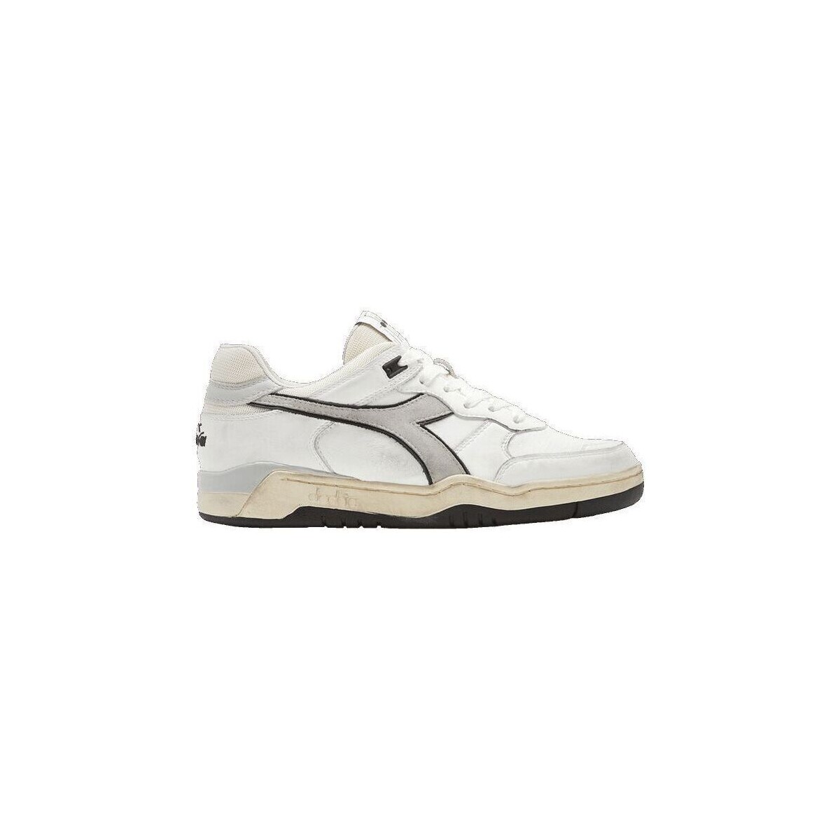 Chaussures Femme Baskets mode Diadora 180117.D0820 B.560-BIANCO/GRIGIO Blanc