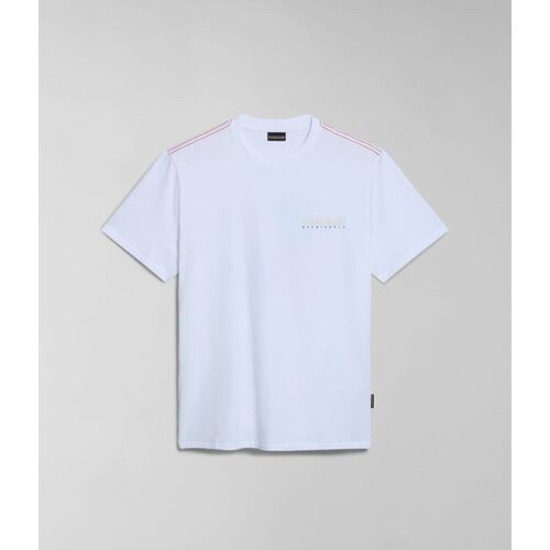 Vêtements Homme T-shirts & Polos Napapijri S-GRAS NP0A4HQN-002 Blanc