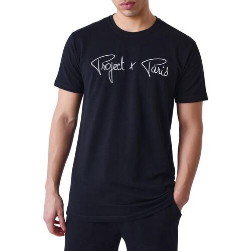 Vêtements Homme T-shirts manches courtes Project X Paris  Noir