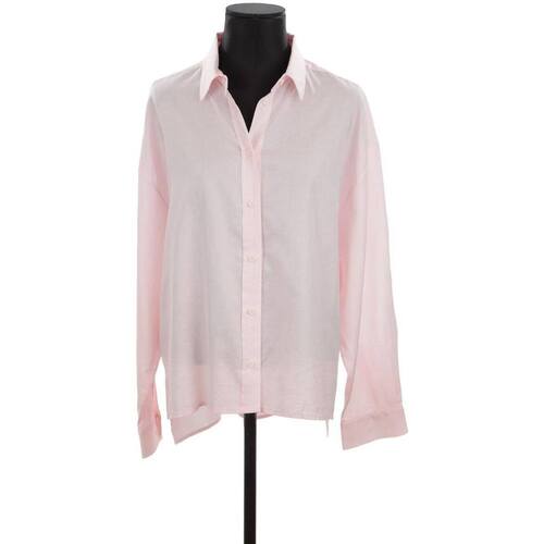 Vêtements Femme Débardeurs / T-shirts sans manche Margaux Lonnberg Chemise en coton Rose