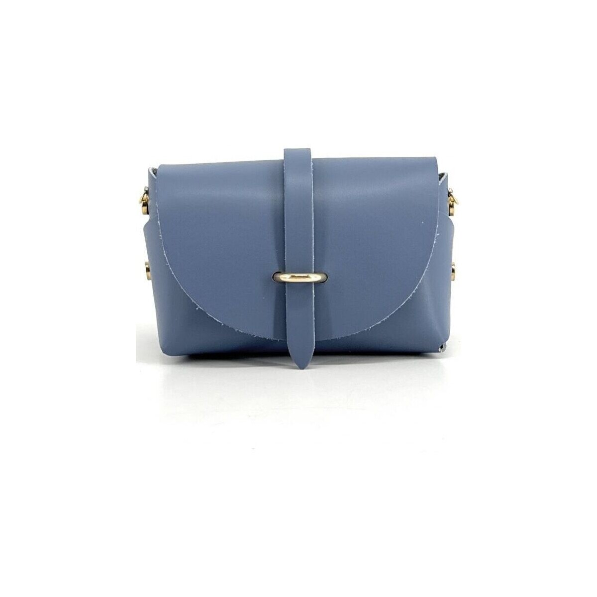 Sacs Femme Sacs porté épaule YVES SAINT LAURENT Lou Leather Camera Belt Bag Beige CANDY Bleu