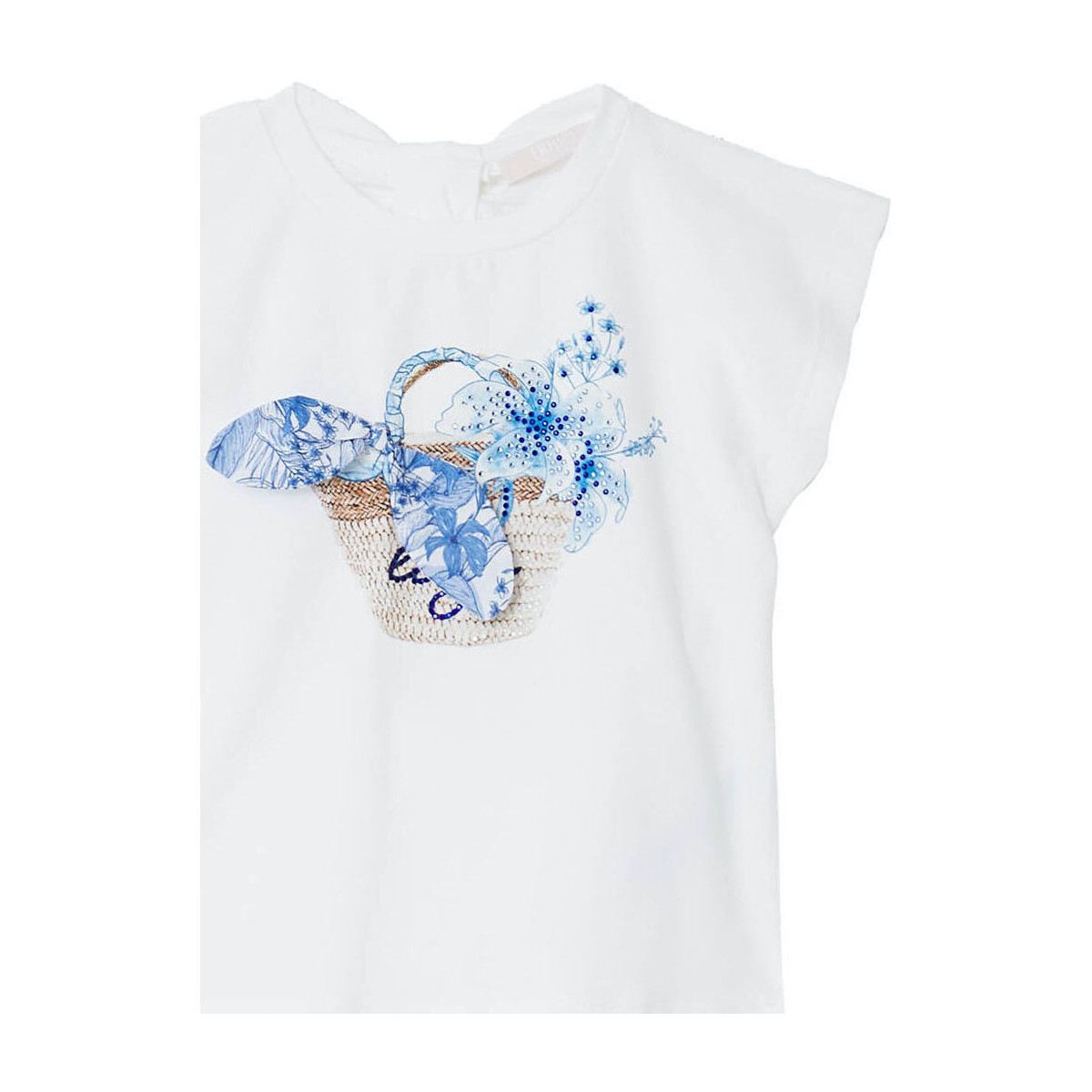 Vêtements Fille T-shirts & Polos Liu Jo T-shirt avec imprimé Bag Autres