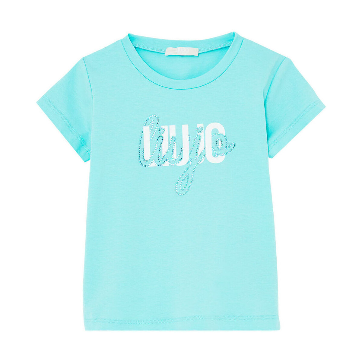 Vêtements Fille T-shirts & Polos Liu Jo T-shirt avec Relaxed et strass Bleu