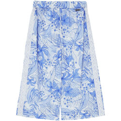 Vêtements Fille Pantalons Liu Jo Pantalon avec imprimé floral fleurs bleu foncé