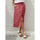 Vêtements Femme Jupes La Fiancee Du Mekong Jupe midi imprimée fluide Ecovero ADELINA Rose
