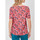 Vêtements Femme T-shirts manches courtes La Fiancee Du Mekong Top imprimé fluide manches courtes Ecovero KIRINDA Rose