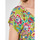 Vêtements Femme T-shirts manches courtes La Fiancee Du Mekong Tee shirt coton imprimé bio BACACIANE Vert