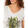Vêtements Femme T-shirts manches courtes La Fiancee Du Mekong Tee shirt coton imprimé bio BACACIANE Blanc