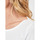 Vêtements Femme T-shirts manches longues La Fiancee Du Mekong T-shirt col bateau coton bio BRUNEI Blanc