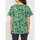 Vêtements Femme T-shirts manches courtes La Fiancee Du Mekong Top large manches courtes imprimé KLERVI Vert