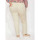 Vêtements Femme Pantalons La Fiancee Du Mekong Pantalon cigarette taille elastiquée coton NIMANE Beige