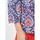 Vêtements Femme Tops / Blouses La Fiancee Du Mekong Blouse imprimée voile de coton bio col tunisien RENATA Bleu