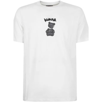 Vêtements Homme T-shirts manches courtes Disclaimer 24eds54276-bianco Blanc