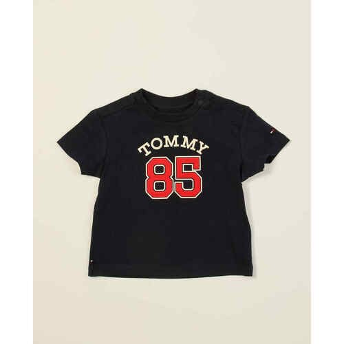 Vêtements Garçon T-shirts & Polos Tommy Hilfiger T-shirt ras du cou  pour bébé Noir